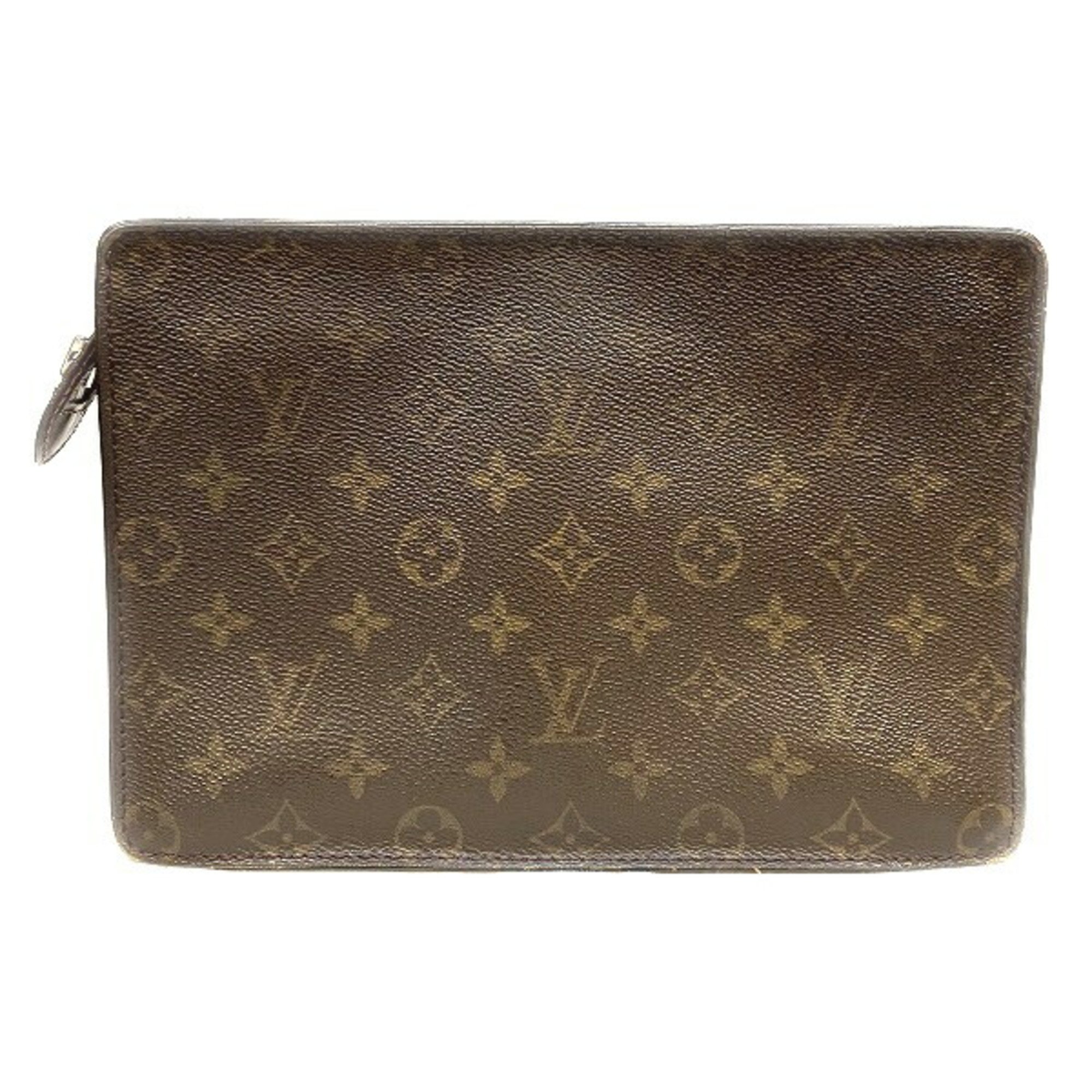 Louis Vuitton Monogram Pochette Homme M51795 Bags, Clutch Second Men's and Women's