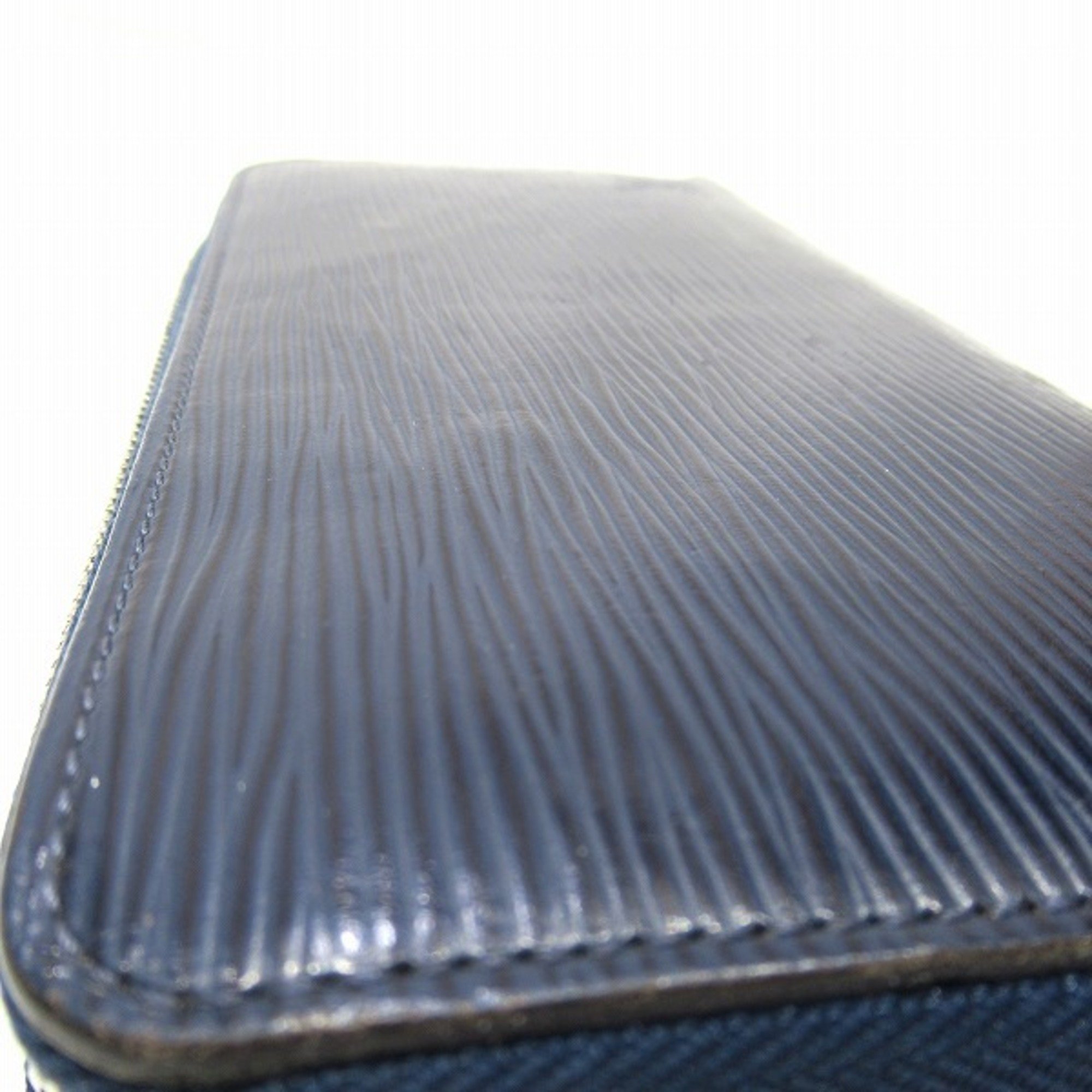 Louis Vuitton Epi Zippy Wallet Indigo Blue M61873 Long Men's