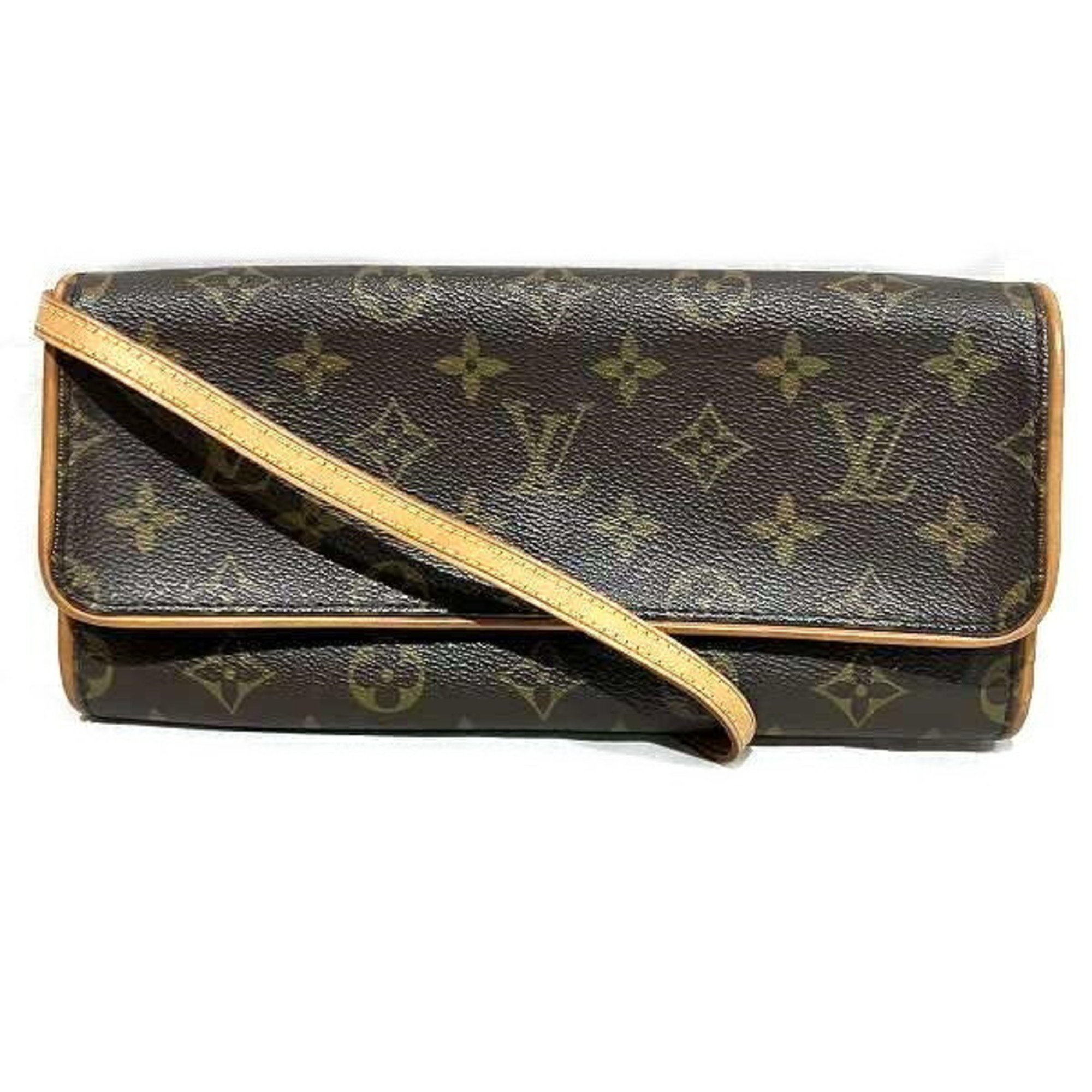 Louis Vuitton Monogram Pochette Twin GM M51852 Bag Shoulder Women's