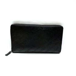 Balenciaga Cash Continental Round 594317 D6WZN 1000 Long Wallet for Men and Women