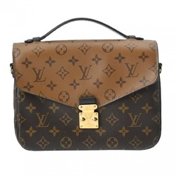 LOUIS VUITTON Louis Vuitton Monogram Reverse Pochette Metis MM Brown M44876 Women's Canvas Bag