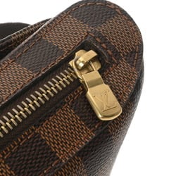 LOUIS VUITTON Damier Geronimos Body Bag Brown N51994 Unisex Canvas Shoulder