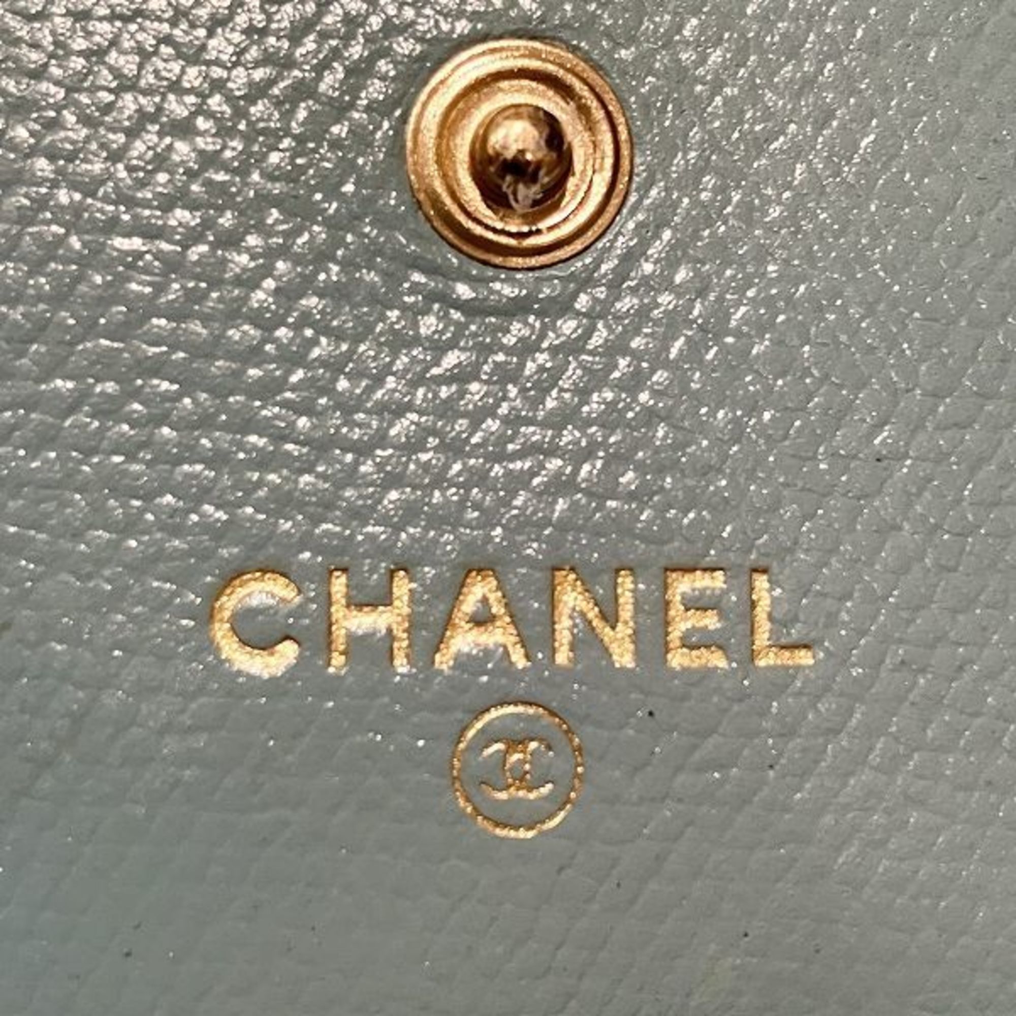 CHANEL Double flap bi-fold wallet for women