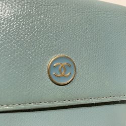 CHANEL Double flap bi-fold wallet for women