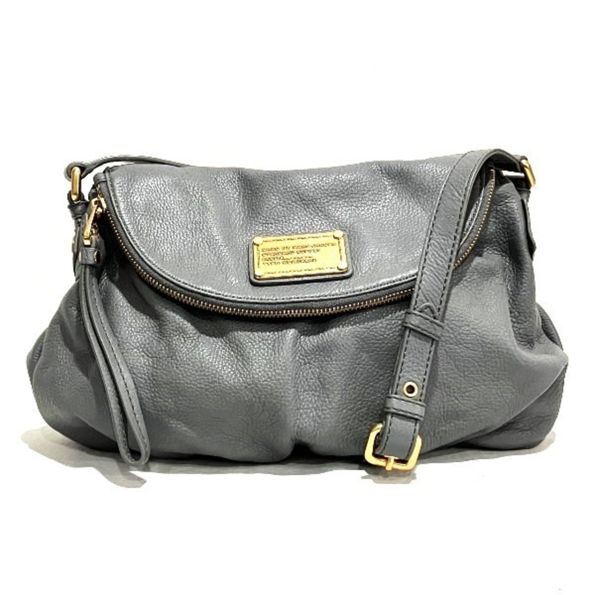 Marc Jacobs Grey Leather Bag Shoulder for Women