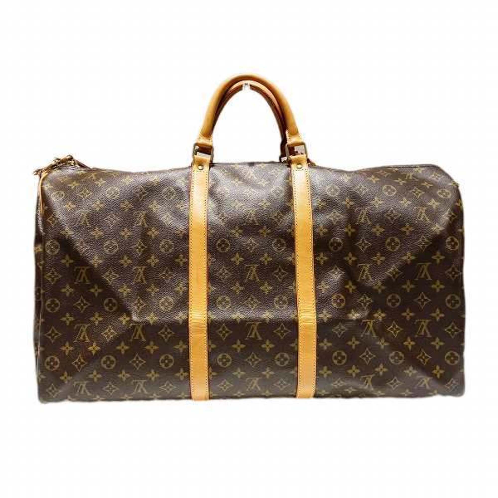 Louis Vuitton Monogram Keepall Bandouliere 60 M41412 Bag Boston bag Men's Women's