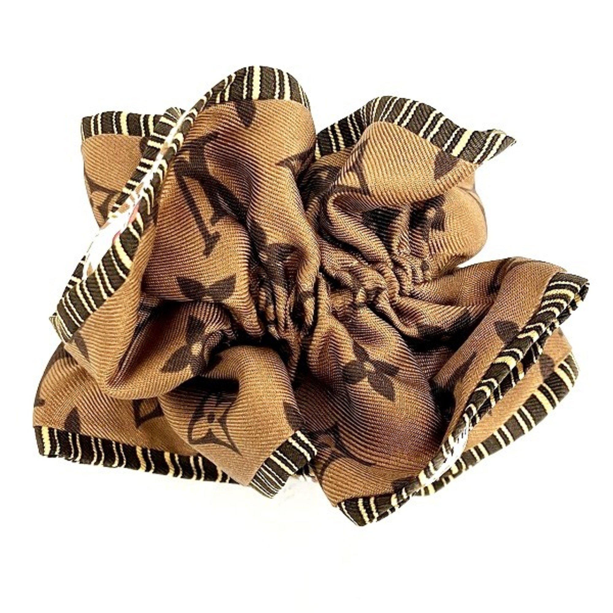 Louis Vuitton Monogram Tiles M78265 Accessories Hair Scrunchie Women's