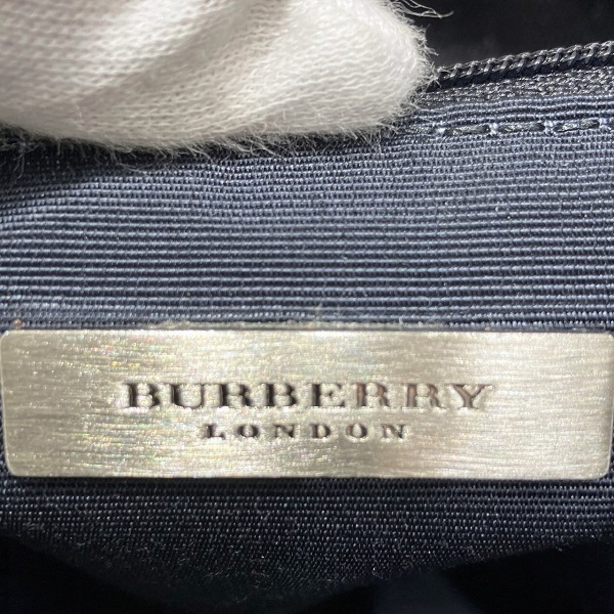 Burberry Black Baguette Bag Handbag for Women