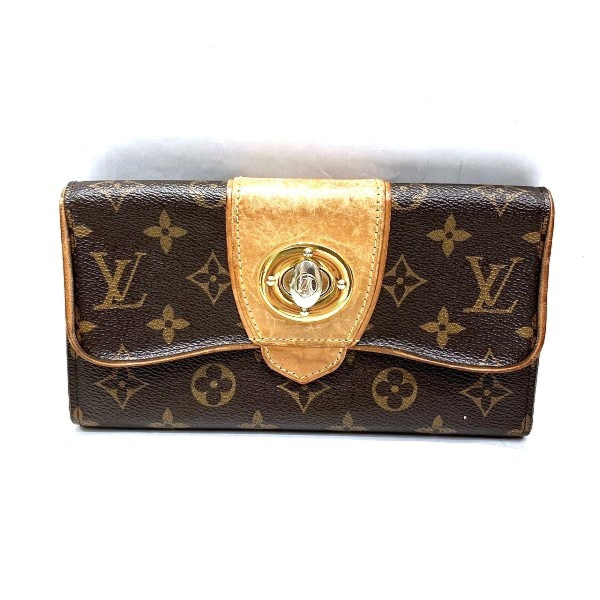 Louis Vuitton Monogram Portefeuille Boetie M63220 Bi-fold Wallet for Men and Women