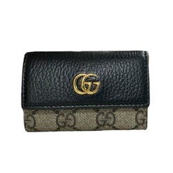 Gucci GG Marmont Key Case Leather 456118 Women's GUCCI