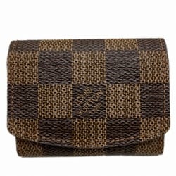 Louis Vuitton Damier Cufflinks Case M64681 Accessories Tri-fold Men's Women's