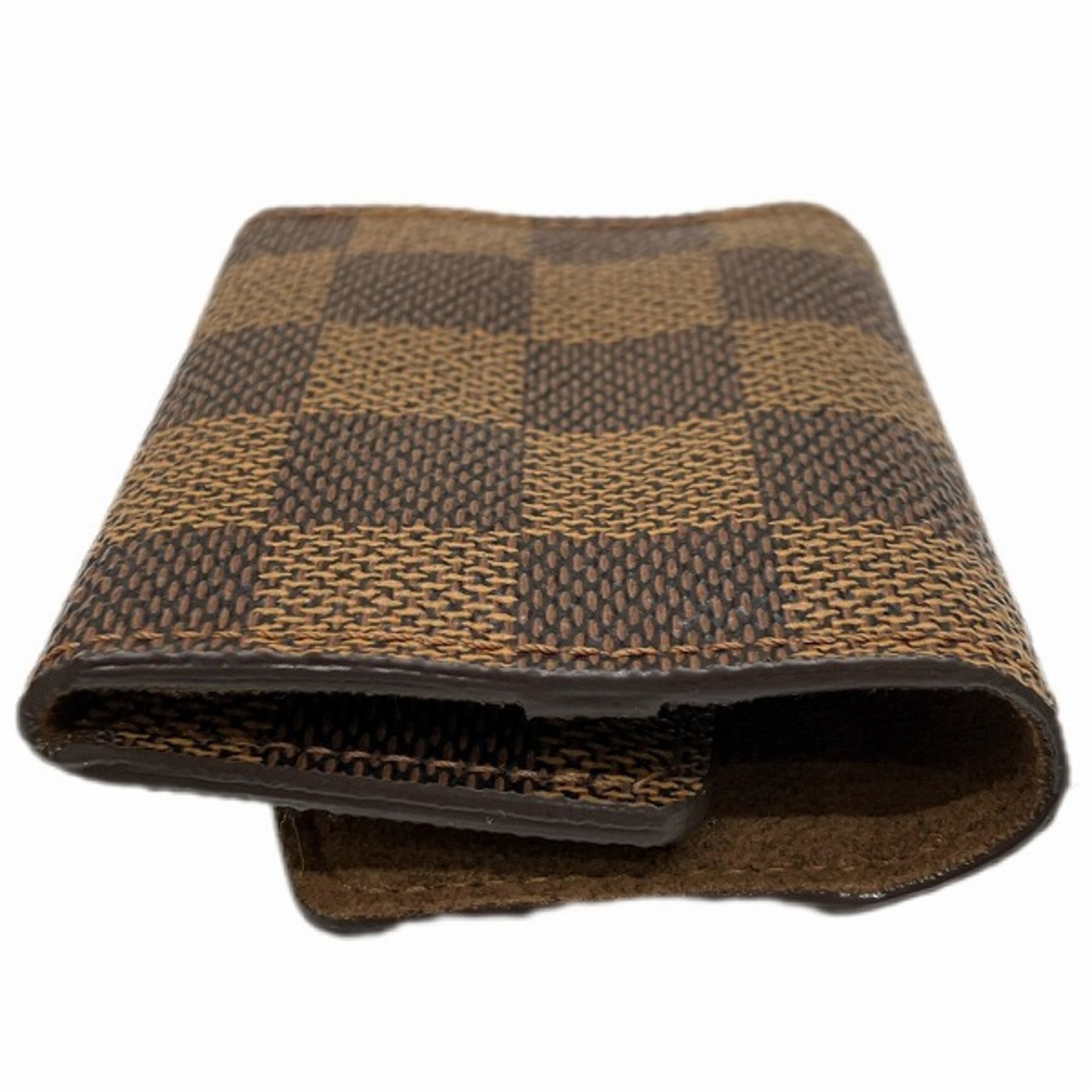 Louis Vuitton Damier Cufflinks Case M64681 Accessories Tri-fold Men's Women's