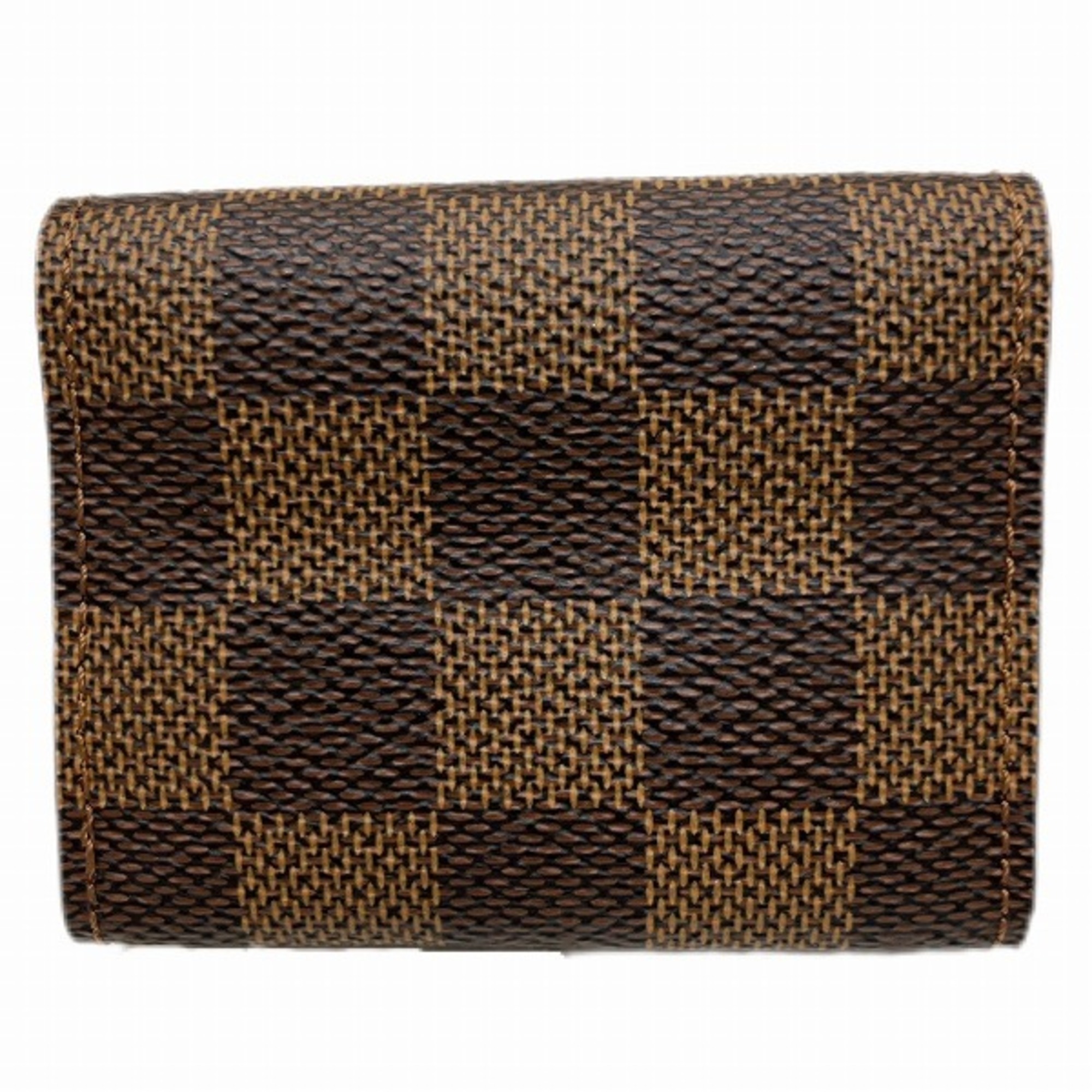 Louis Vuitton Damier Cufflinks Case M64681 Accessories Tri-fold Men's Women's