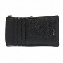 CELINE 10B683BEL Accessories Compact Zip Card Folder Women's Wallet