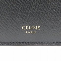 CELINE 10B683BEL Accessories Compact Zip Card Folder Women's Wallet