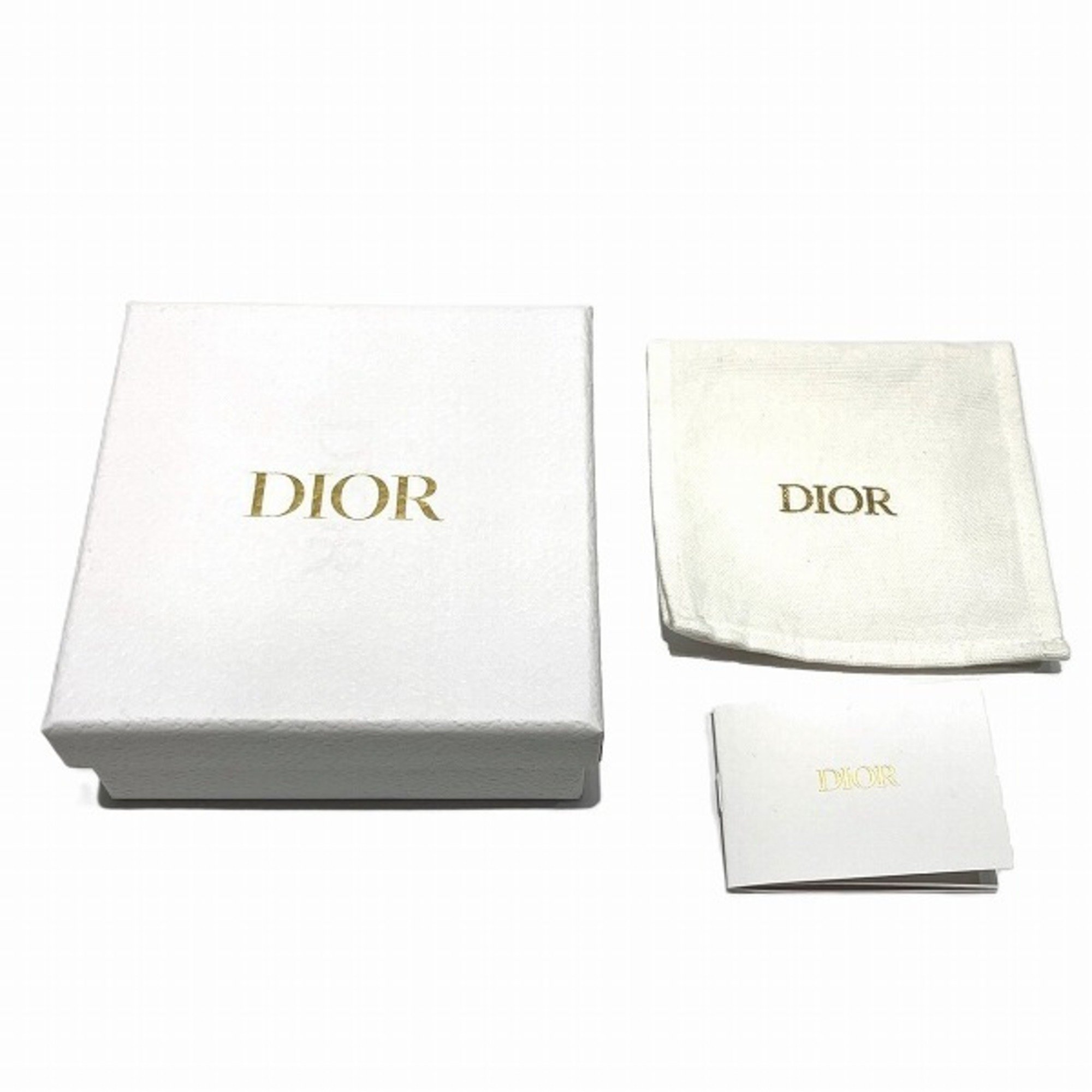 Christian Dior Dior N1033CDLCY Faux Pearl Rhinestone CD Necklace Accessory for Women