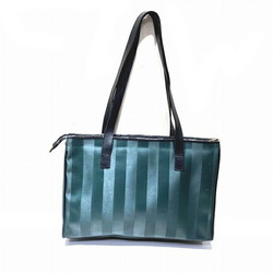 FENDI Pecan Dark Green Bag Tote Shoulder Women's