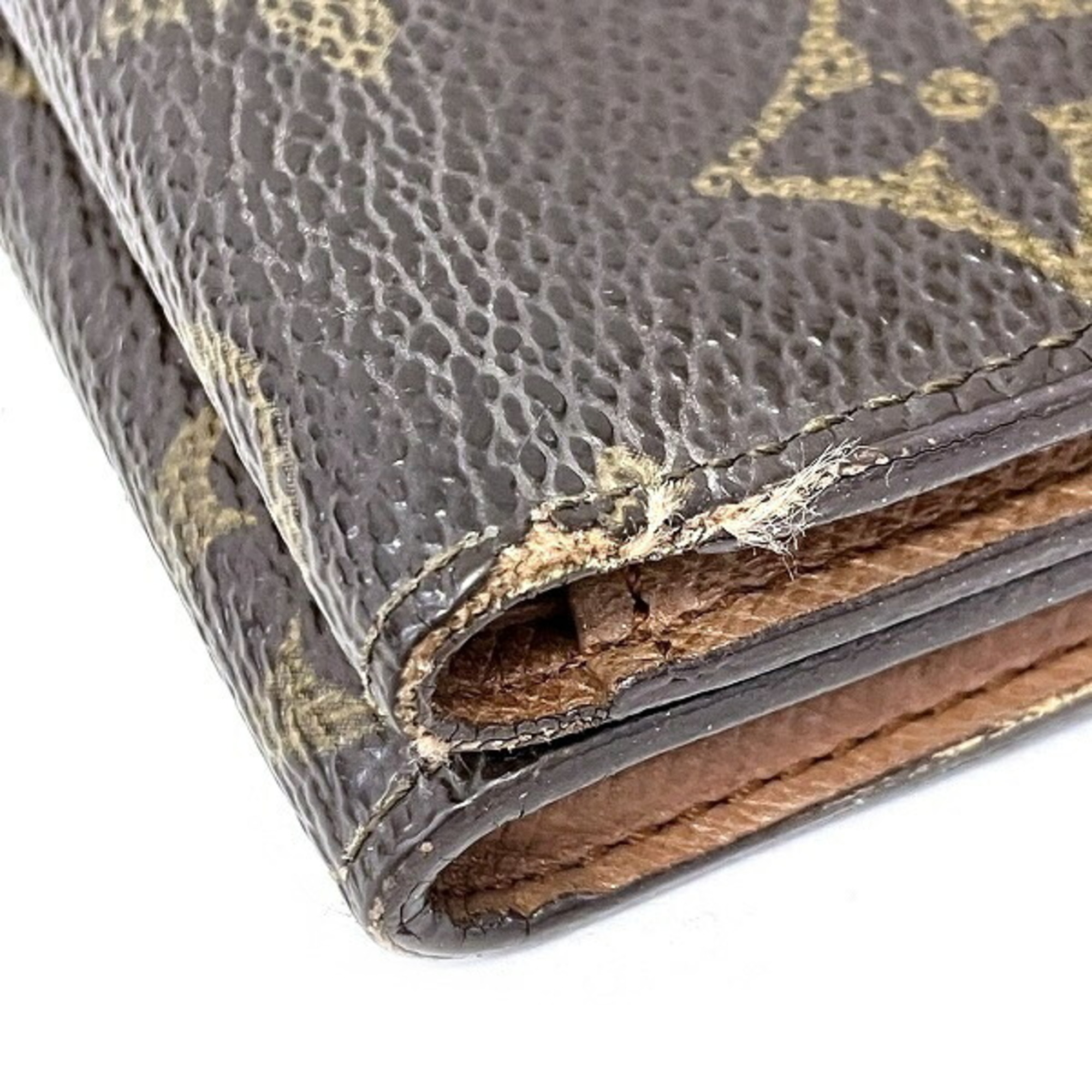 Louis Vuitton Monogram Portemonnay Bi-fold Wallet M61652 Men's and Women's