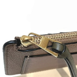 LOEWE Brown Leather Accessory Pass Case for Men and Women