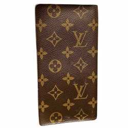 Louis Vuitton Monogram Porte Carte Credit M60825 Billfold Bi-fold Wallet Long Men's