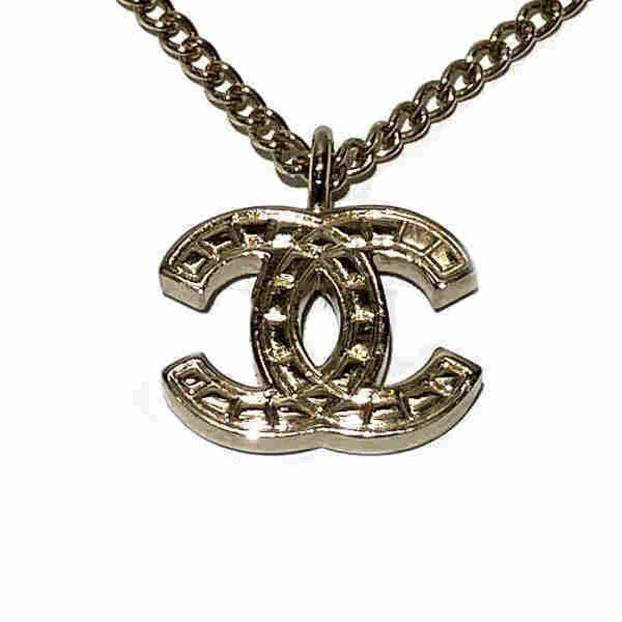 CHANEL Coco Mark Necklace 05V Accessories Necklaces Women