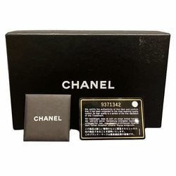 CHANEL A13498 Coco Mark Caviar Skin Long Wallet Bi-fold for Women