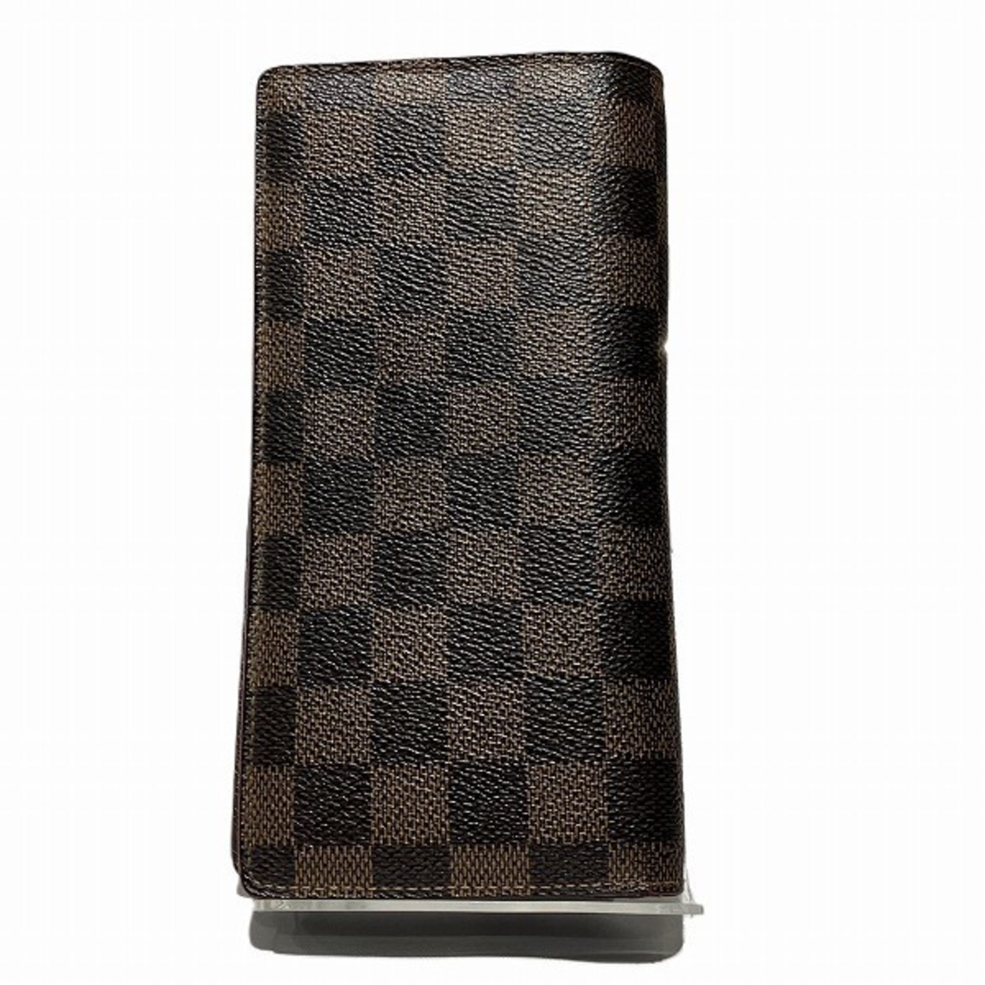 Louis Vuitton Damier Portefeuille Brazza N60017 Long Wallet for Men