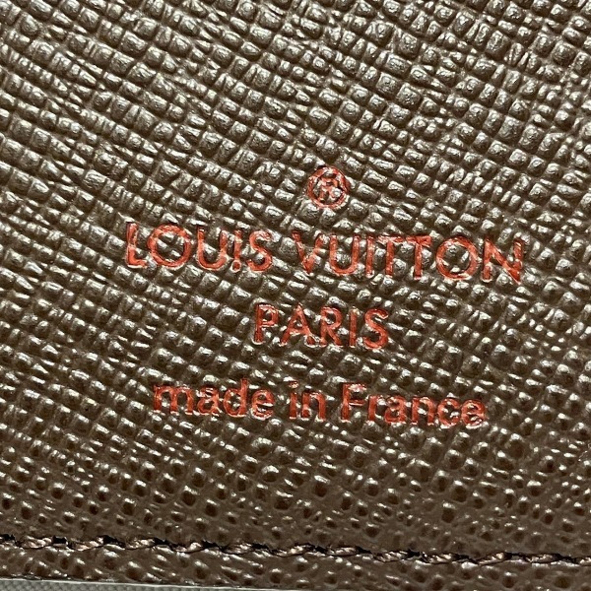 Louis Vuitton Damier Portefeuille Brazza N60017 Long Wallet for Men