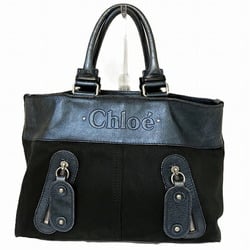 Chloé Chloe denim leather bag tote handbag women's