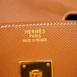 Hermes handbag Birkin 35 □D stamp Couchvel gold ladies