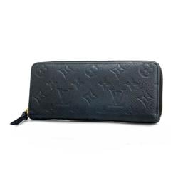 Louis Vuitton Long Wallet Monogram Empreinte Portefeuille Clemence M60171 Noir Ladies