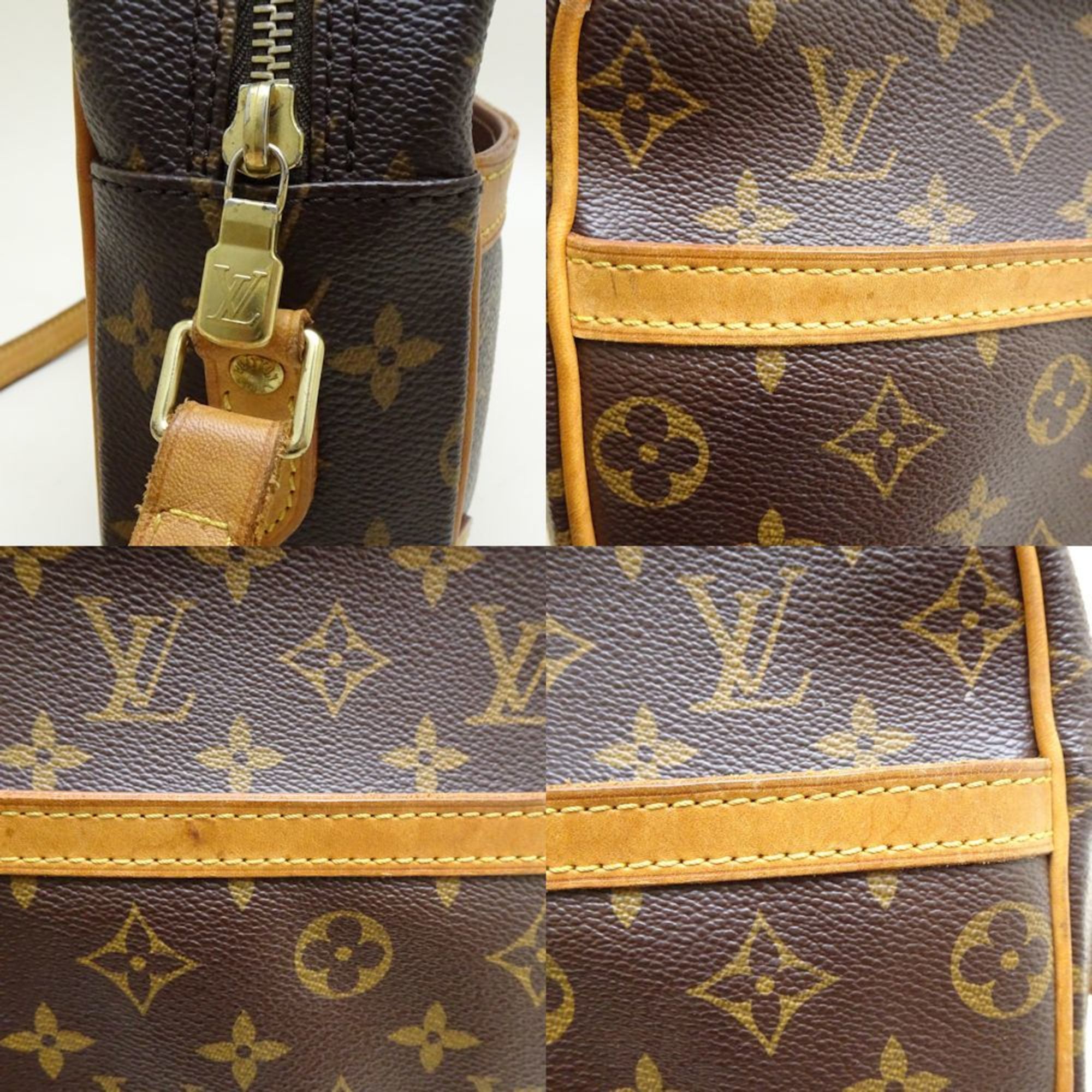 LOUIS VUITTON Louis Vuitton Monogram Trocadero 27 M51274 Shoulder Bag Brown 351493