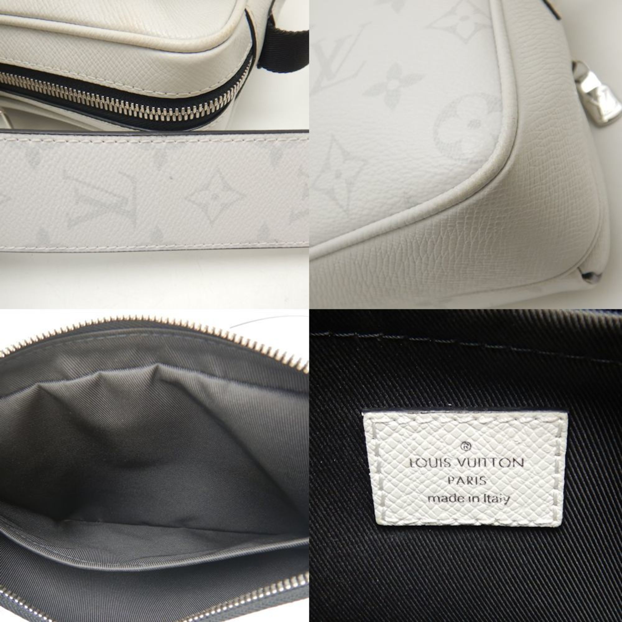 LOUIS VUITTON Louis Vuitton Taigarama Outdoor PM M30243 Shoulder Bag Antarctica 251918