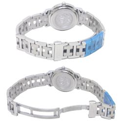 HERMES Clipper CL4.210.330 3758 Old Buckle Stainless Steel Ladies 130226 Watch