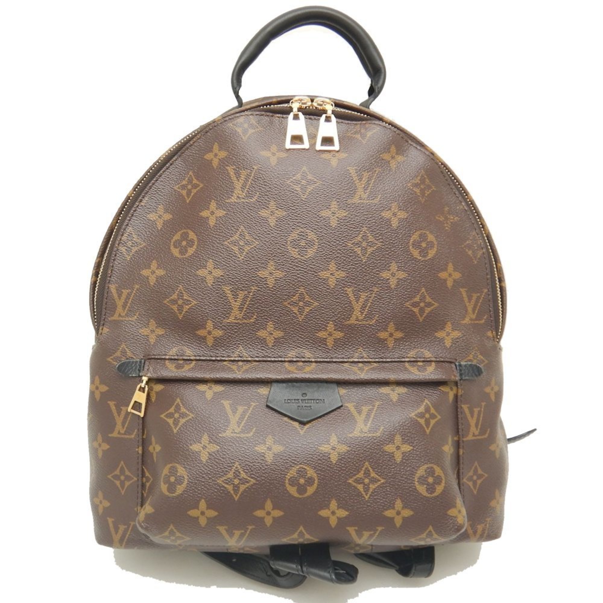 LOUIS VUITTON Louis Vuitton Monogram Palm Springs MM M44874 Backpack Brown 251916