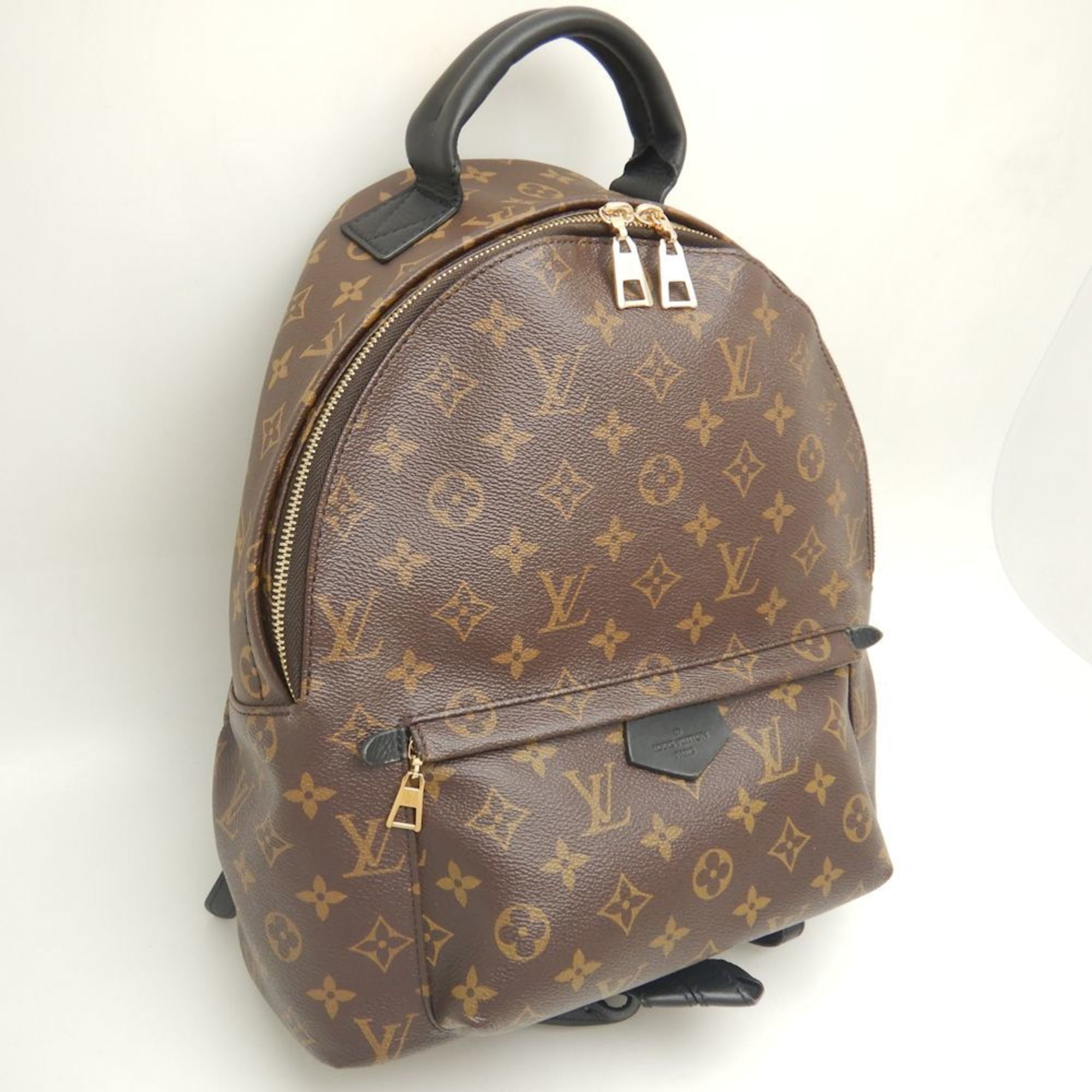 LOUIS VUITTON Louis Vuitton Monogram Palm Springs MM M44874 Backpack Brown 251916