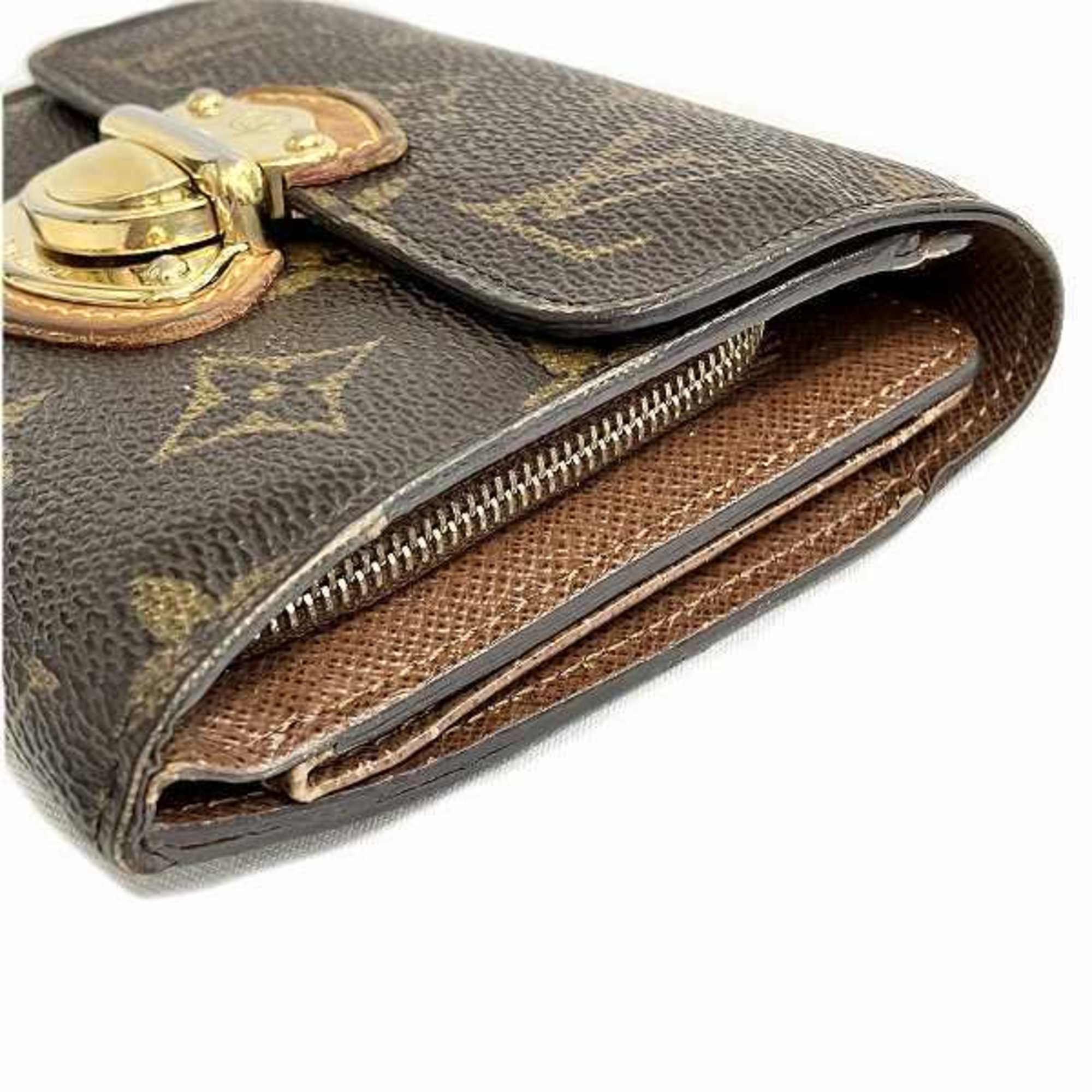 Louis Vuitton Monogram Portefeuille Joy M60211 Tri-fold Wallet for Women