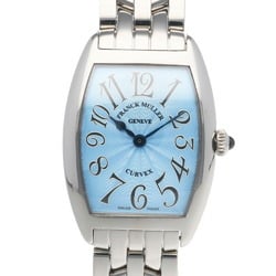 Franck Muller Tono Curvex Watch Stainless Steel 1752 Quartz Ladies FRANCK MULLER