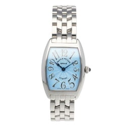 Franck Muller Tono Curvex Watch Stainless Steel 1752 Quartz Ladies FRANCK MULLER