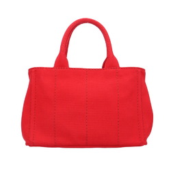 Prada Canapa Tote SS Shoulder Bag Canvas Red Women's PRADA 2way