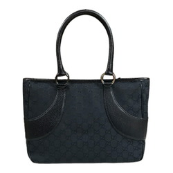 Gucci GG Canvas Tote Bag 113011 Black Women's GUCCI