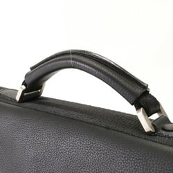 Salvatore Ferragamo Gancini DU247012 Leather x Canvas Bag EEY AJ21-3