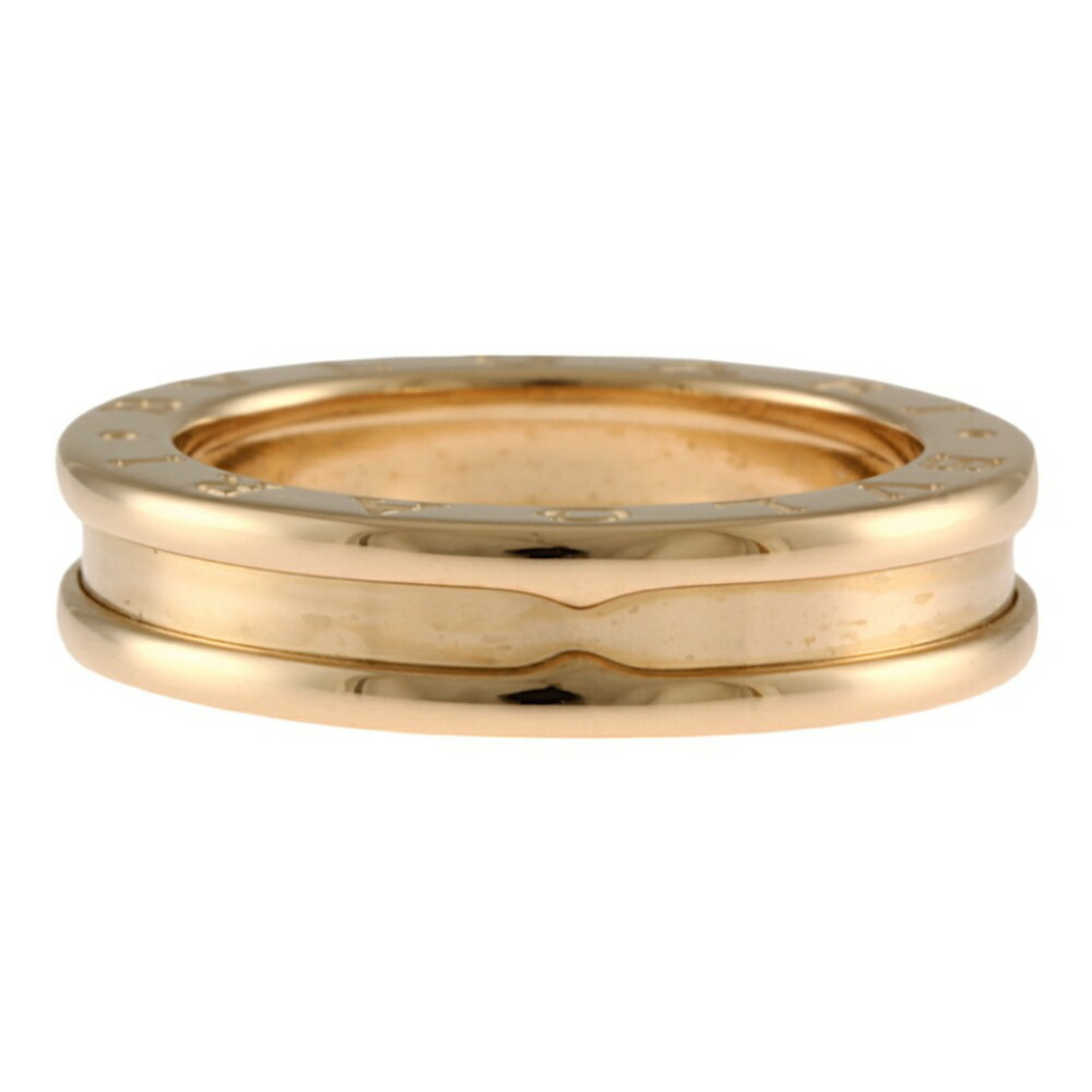 BVLGARI B-zero.1 B-zero One Band Ring, Size 12.5, 18K Gold, Women's,