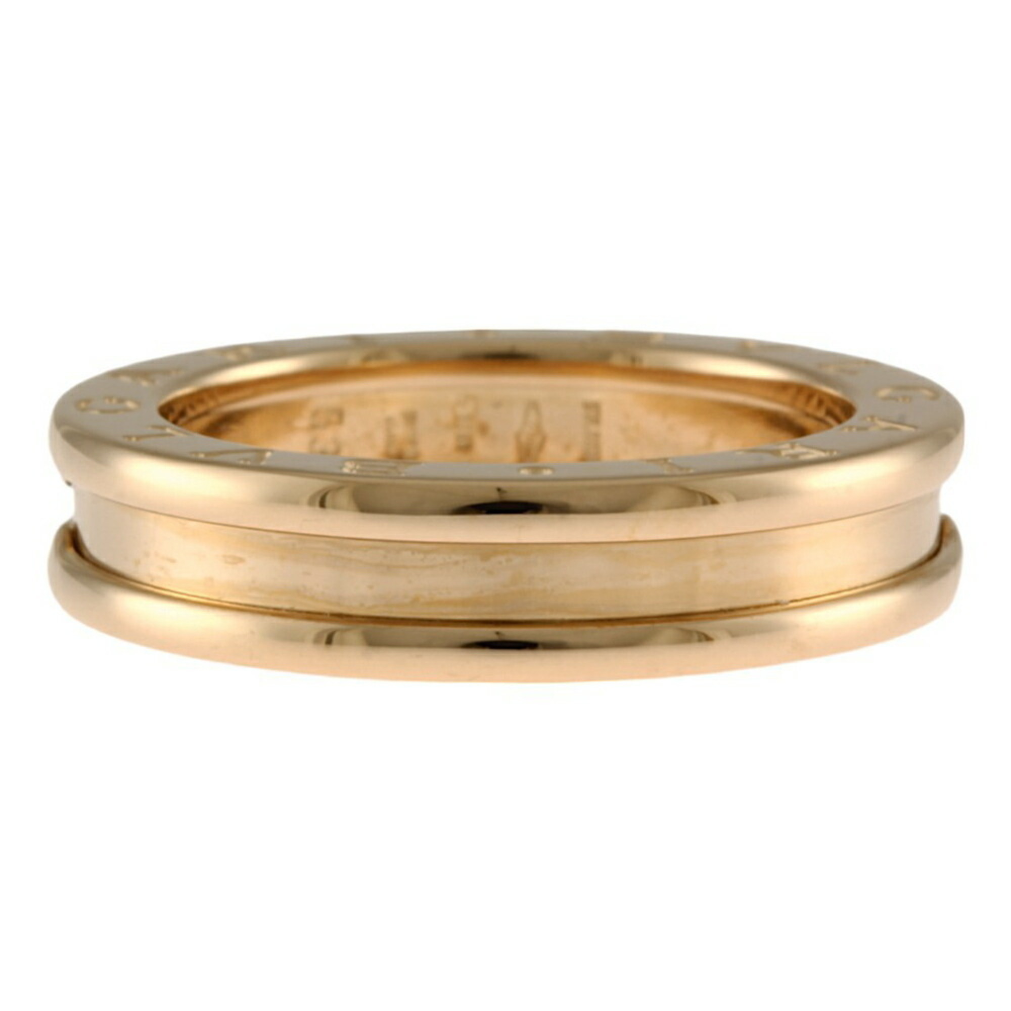 BVLGARI B-zero.1 B-zero One Band Ring, Size 12.5, 18K Gold, Women's,