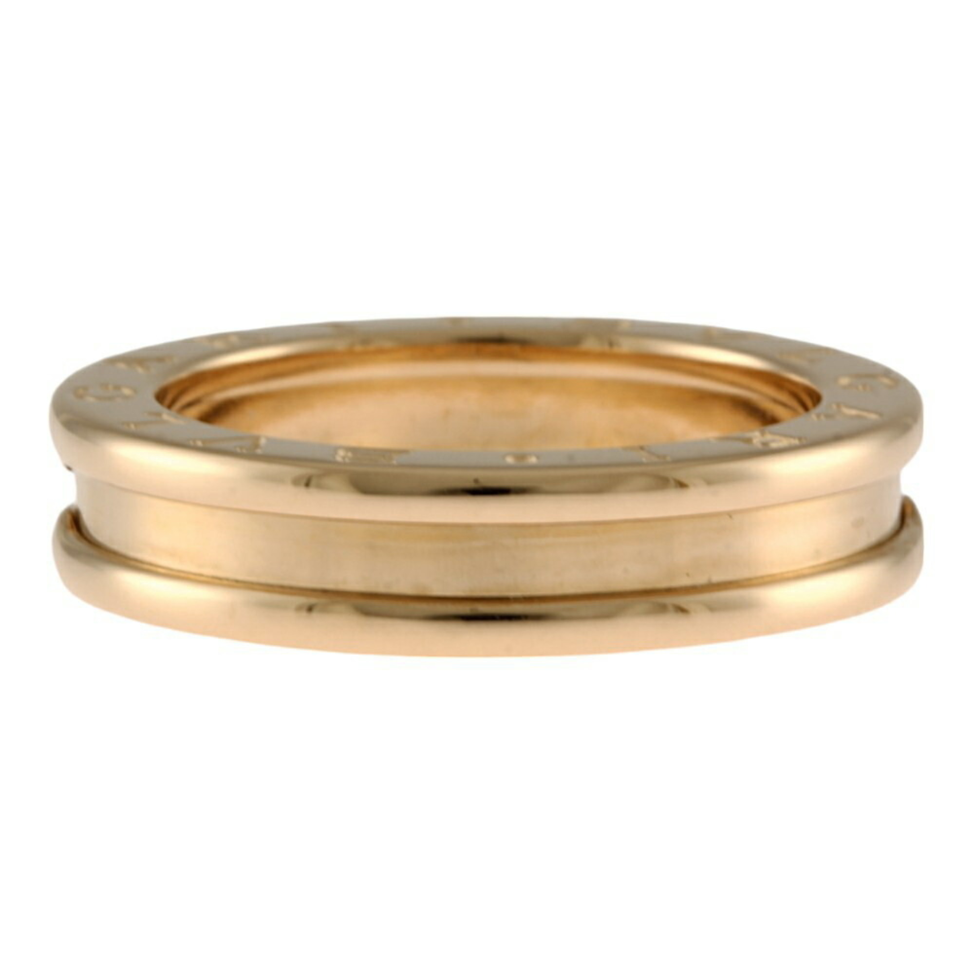 BVLGARI B-zero.1 B-zero One Band Ring, Size 12.5, 18K Gold, Women's,