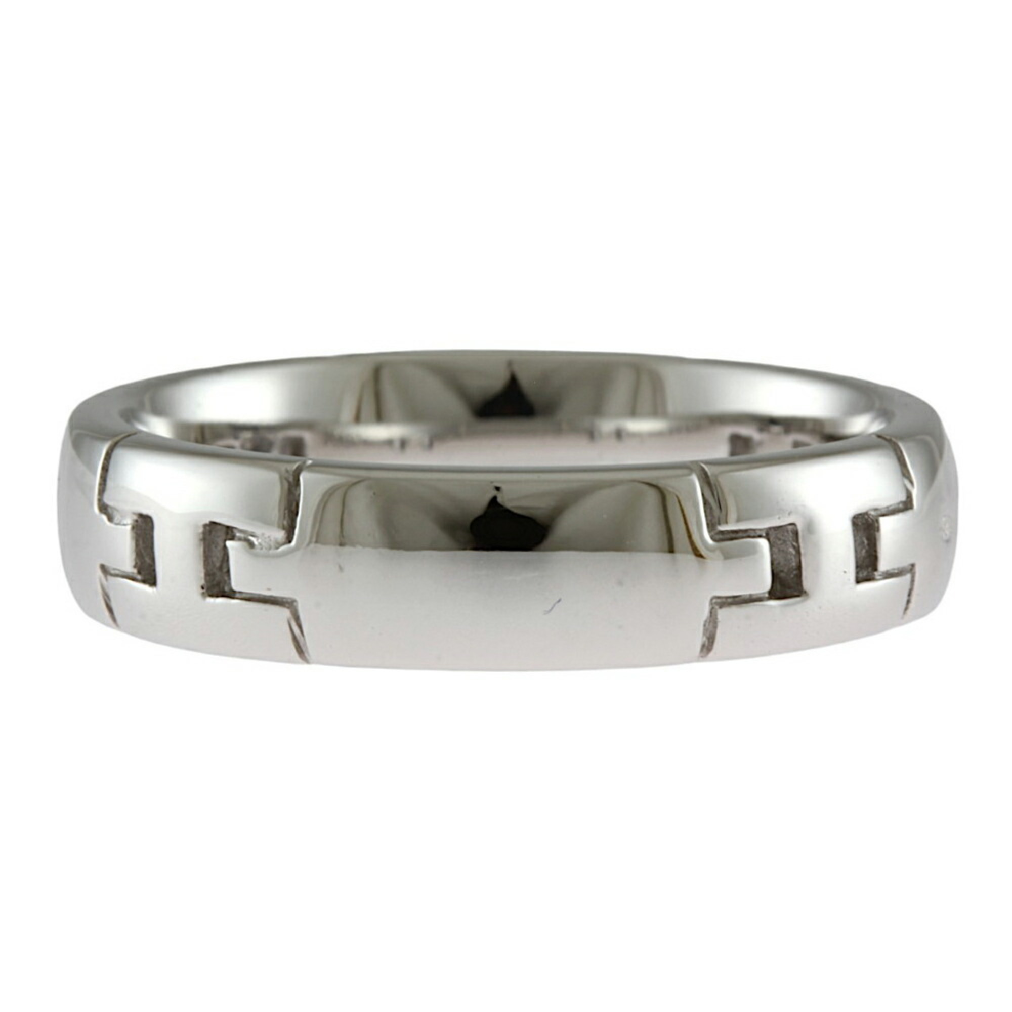 Hermes Hercules Ring, Size 18, 18k, Unisex, HERMES