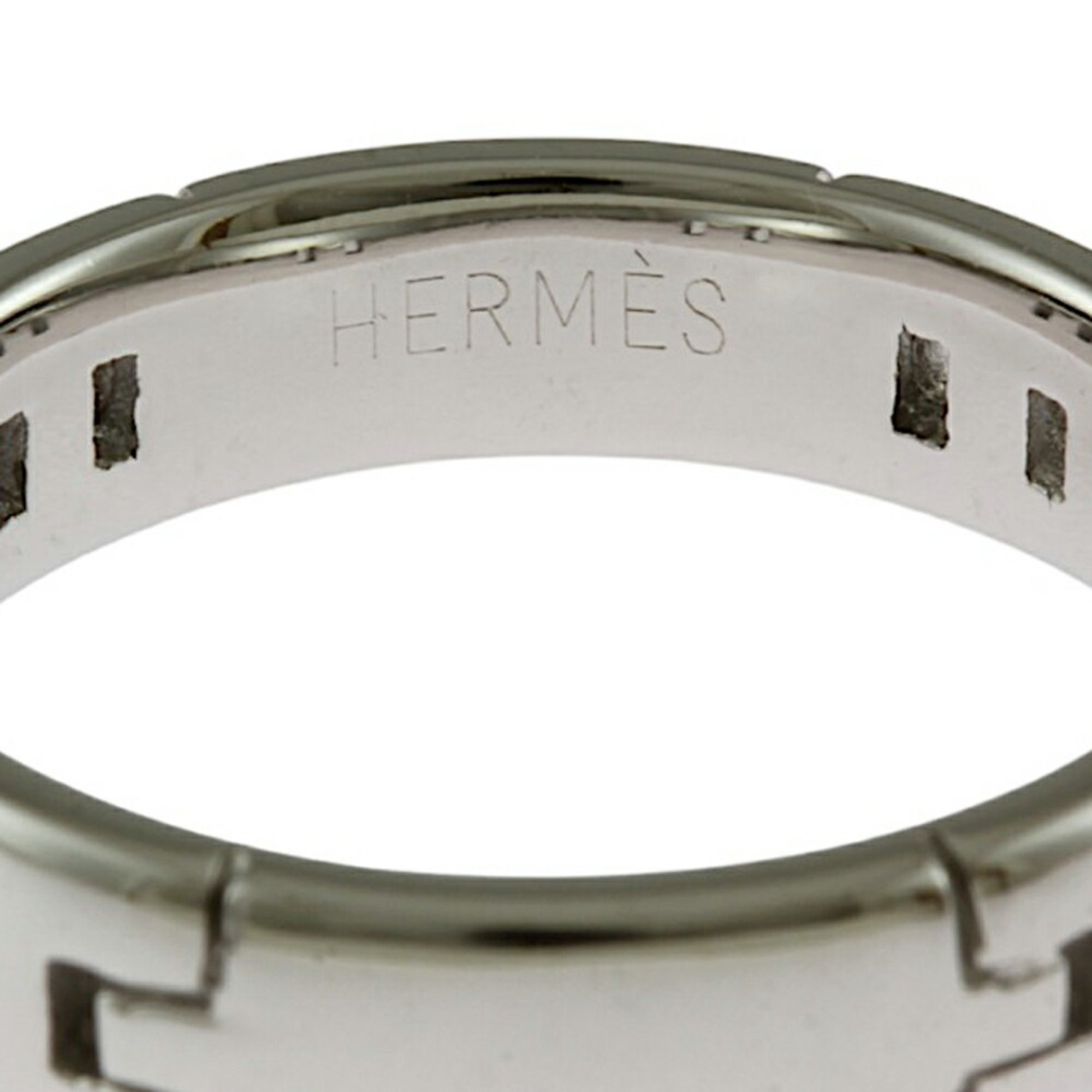 Hermes Hercules Ring, Size 18, 18k, Unisex, HERMES