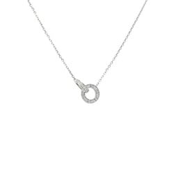 Cartier Love K18WG White Gold Necklace