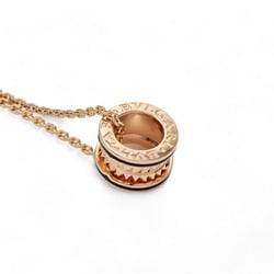 Bvlgari B.Zero1 Rock K18PG Pink Gold Ceramic Necklace