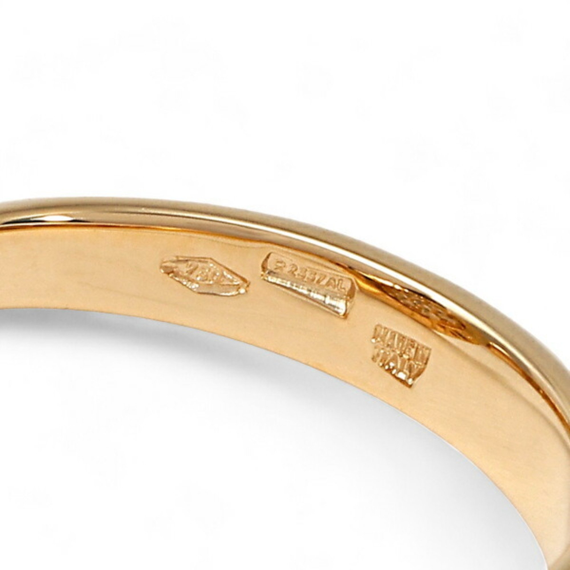 BVLGARI Flip K18YG Yellow Gold K18WG White Ring